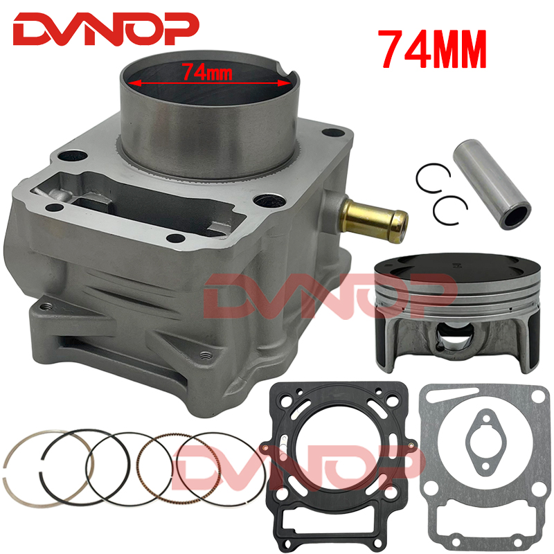 Motorcycle Piston - Motorcycle 74mm Bore Cylinder Piston Ring