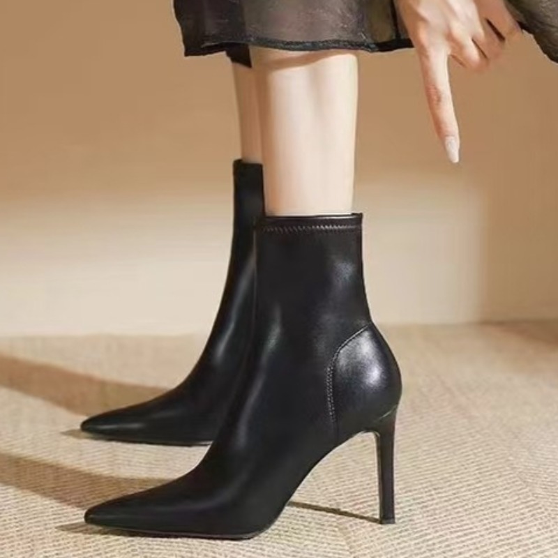 Side Zip Slim Heel Single Boot - Motorcycle Cylinder review and price