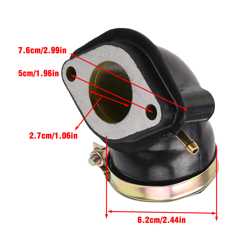 Gy6 230cc intake pipe for moto - Motorcycle Carburetor review and price