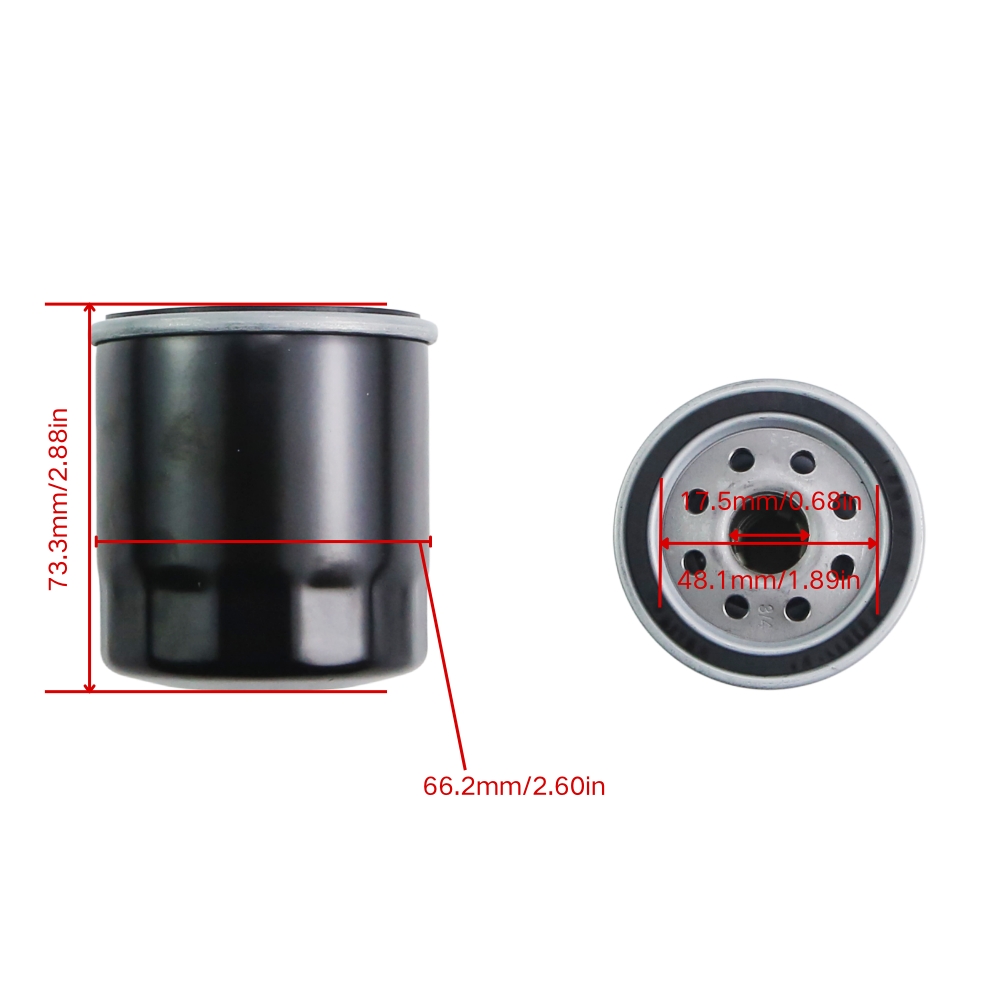 Oil Filter Replace 49065‑0724  - Motorcycle Oil Filter review and price